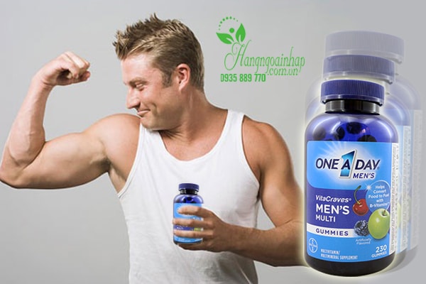 Kẹo Vitamin One A Day Men’s Vitacraves Gummies của Mỹ 230 viên