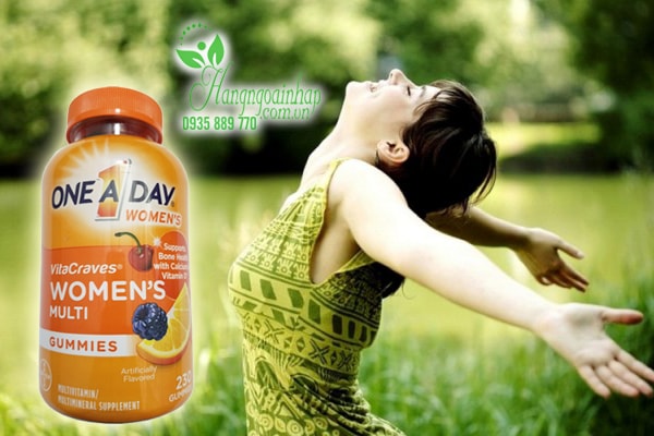 Kẹo Vitamin One A Day Women’s VitaCraves Gummies của Mỹ 230 viên