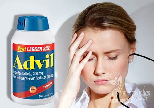 Thuốc giảm đau hạ sốt Advil 360 viên của Mỹ