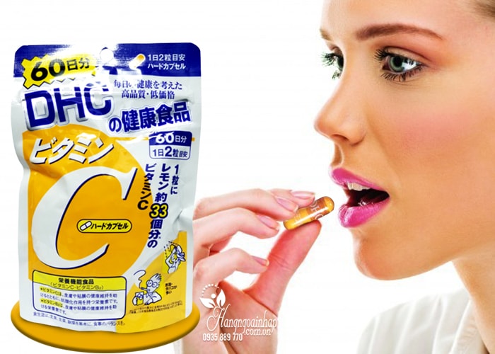 Viên uống DHC bổ sung Vitamin C 120 viên 60 ngày của Nhật