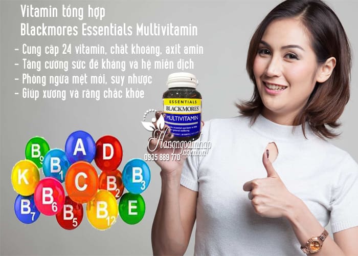 Vitamin tổng hợp Blackmores Essentials Multivitamin 50 viên 2