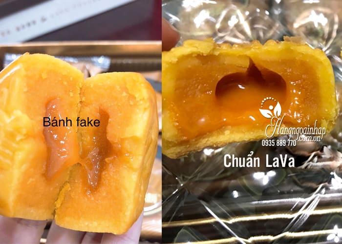 Bánh trung thu Lava Custard 2018 từ Hồng Kông vị trứng muối 1