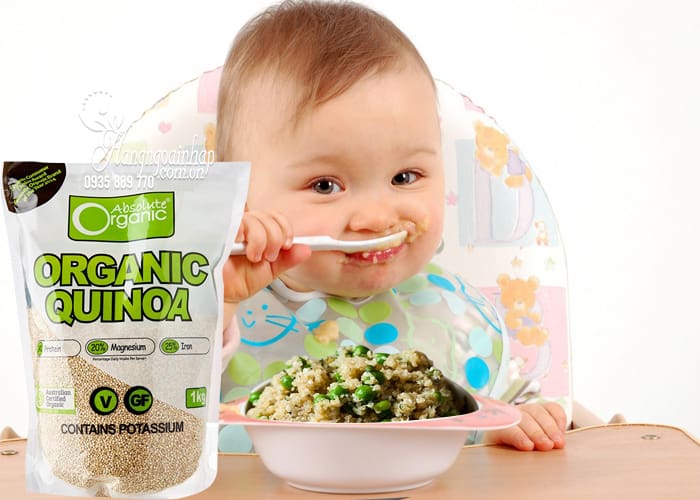  Hạt diêm mạch hữu cơ Organic Quinoa 1kg nhập khẩu từ Úc 