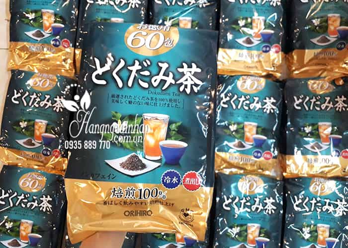 Trà diếp cá Orihiro 60 gói của Nhật Bản - Thanh lọc, thải độc 5