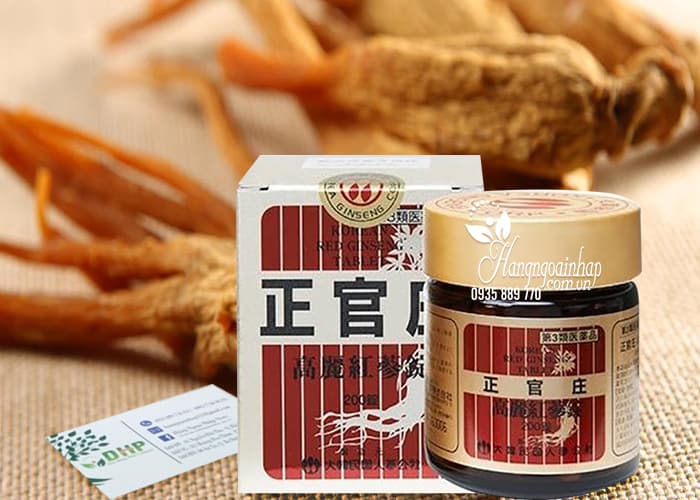 Viên uống hồng sâm Hàn Quốc Korean Red Ginseng Extract Pill 1