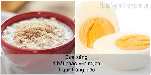 Thực Đơn Giảm Cân Siêu Tốc Với Cháo Yến Mạch