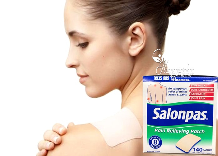 Cao dán giảm đau Salonpas Pain Relieving Patch 140 miếng 2