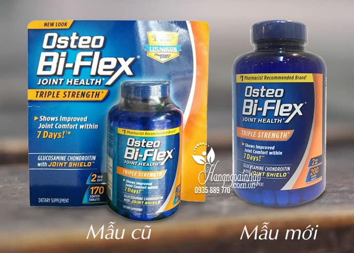 Thuốc Bổ Hỗ Trợ Xương Khớp Osteo Bi Flex Của Mỹ 170 Viên 1