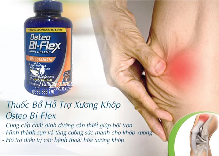 Thuốc Bổ Hỗ Trợ Xương Khớp Osteo Bi Flex Của Mỹ 170 Viên 3