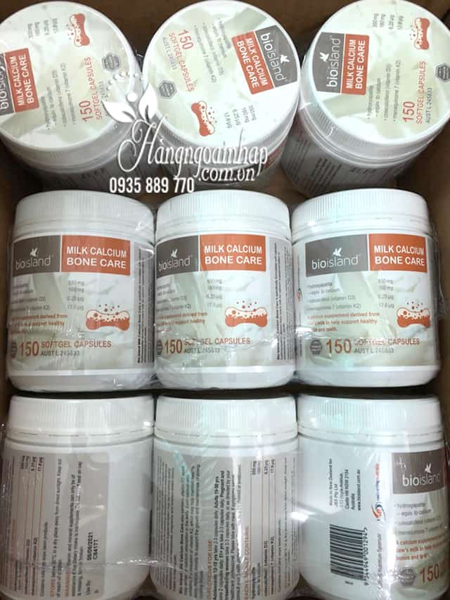 Viên sữa bổ sung canxi Bio Island Milk Calcium Bone Care 150 viên 1